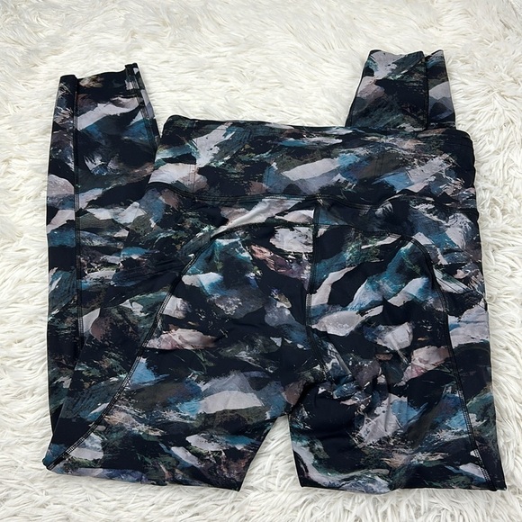 Lululemon Fast and Free Tight II 25" *Non-Reflective Nulux Glacier Camo Starligh - Picture 4 of 7
